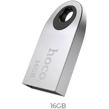 USB-флешка Hoco 16Gb UD9 USB 2.0 Insightful Silver: Стандарт USB USB 2.0