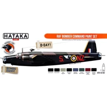 Набор красок Hataka Hobby Команда бомбардировщиков Королевских ВВС Великобритании, 8 шт.: Производитель Hataka Hobby
