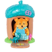 Игровой набор Li'l Woodzeez Домик с сюрпризом (голубая крыша, 1 фигурка лисенка, 1 аксессуар) (WZ6613Z): Производитель Li`l Woodzeez