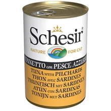 Влажный корм Schesir Tuna with Pilchards с тунцом и сардиной в желе для котов 140 г (59242): Тип Влажный корм