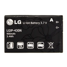Акумулятор LG 900mAh (LGIP-430N) for LG S290: Виробник LG