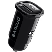 Зарядное устройство Proove Car Charger Flash USB+USB-C 30W Black (CCFL30111201): Особенности Быстрая зарядка