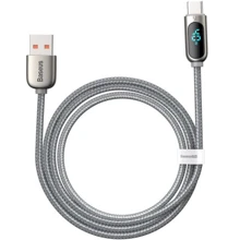 Кабель Baseus USB Cable to USB-C Display Fast Charging 1m Silver (CATSK-0S): Тип USB Cable - USB-C