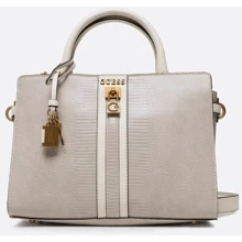 Сумка жіноча GUESS GINEVRA ELITE SOCIETY SATCHEL сіра (HWKB8734060-TAU): Стать Женский