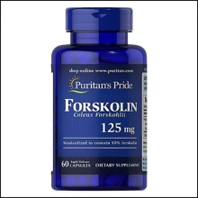 Puritan's Pride Forskolin Coleus Forskohlii 125 mg, 60 caps: Виробник Puritan's Pride