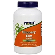 NOW Foods SLIPPERY ELM POWDER 4 OZ Слизький в'яз: Форма випуску порошок