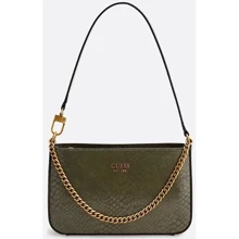 Женская сумка багет GUESS KATEY MINI TOP ZIP SHLDR BAG оливковая (HWKB7870720-OLV): Пол Женский