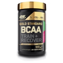 Аминокислота для спорта Optimum Nutrition Gold Standard BCAA 280 g /28 servings/ Strawberry Kiwi: Вкус Киви, Клубника