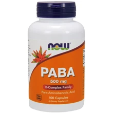 NOW Foods PABA 500 mg Capsules 100 caps: Тип Витамин B