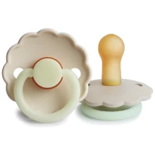 Пустышка Frigg Daisy Night Cream Night size 1 (0-6 m) светло-бежевый (000587): Возраст до 6 месяцев