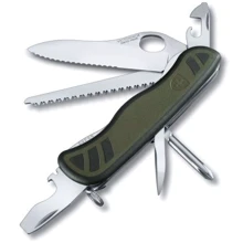 Мультитул Victorinox Swiss Soldier's Knife 111мм/10предметов/зеленый-черный нейлон (0.8461.MWCH): Тип мультитул (многофункциональный инструмент)