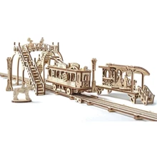 Механический 3D пазл UGEARS "Трамвайная линия" (70028): Вид наука и техника