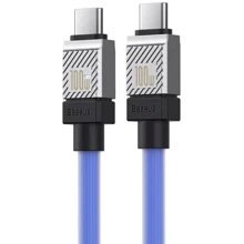 Кабель Baseus Cable USB-C to USB-C CoolPlay Series Fast Charging 100W 2m Blue (CAKW000303): Тип USB-C - USB-C