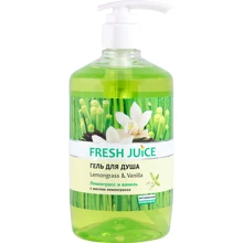 Fresh Juice Sexy Mix Lemongrass & Vanilla Крем-гель для душа Лемонграсс и Ваниль 750 ml: Назначение Очищение