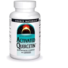 Source Naturals Activated Quercetin Кверцетин Активований 50 капсул: Вид Неферментные