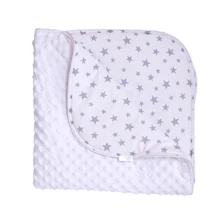 Плед Twins Minky Spring 80x80 см белый (1461-TMS-01): Тип Плед