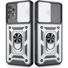 Аксесуар для смартфона Mobile Case Camshield Serge Magnetic Ring Silver для Samsung A325 Galaxy A32 4G: Сумісність Samsung A325 Galaxy A32 4G