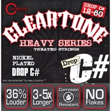 Струна для гитар Струны для электрогитары CLEARTONE 9460 ELECTRIC HEAVY SERIES DROP C# (12-60): Тип Комплект струн