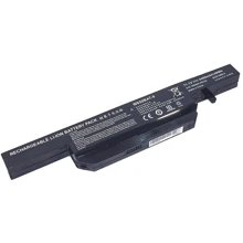 Батарея для ноутбука Clevo W650BAT-6 W670RC 11.1V Black 5200mAh OEM (65076): Ємність, мАг 5200