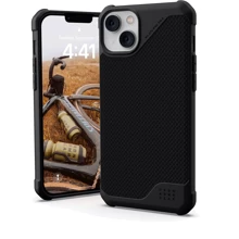 Чохол для iPhone Urban Armor Gear UAG Metropolis LT Magsafe Kevlar Black (114049113940) для iPhone 14 Plus: Колір черный