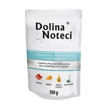 Вологий корм Dolina Noteci Premium для собак з телятиною, помідорами та локшиною 100 г (DN 100 (878)): Тип Влажный корм