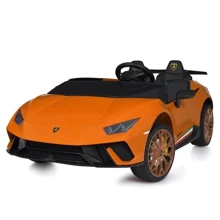 Детский электромобиль Bambi Racer Lamborghini оранжевый (M 5020EBLR-7(24V)): Вид автомобиль