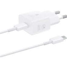 Зарядное устройство Samsung USB-C Wall Charger with Cable USB-C 25W White (EP-T2510XWEGEU): Особенности USB-C, Power Delivery (PD), Power Delivery (PD)