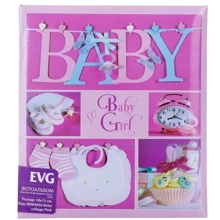 Альбом EVG 10x15x56 BKM4656 Baby collage Pink: Тип Фотоальбомы