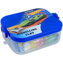 Пластилин в боксе Kite Hot Wheels 7 цветов + инструменты (HW22-080): Производитель KITE