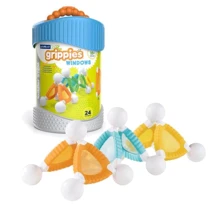 Конструктор Guidecraft Grippies Windows, 24 детали (G8316): Количество деталей, шт. 24