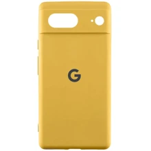 Чехол для телефонов Lakshmi Premium Silicone Case with Logo Full Camera Yellow for Google Pixel 8: Совместимость Google Pixel 8