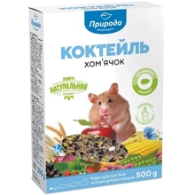 Корм для гризунів Природа Коктейль Хом'як 500 г (PR740046 КАРТОН): Вид Корм
