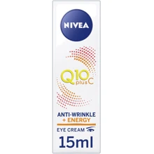 Nivea Q10 Plus C + Energy Зволожуючий крем для очей проти зморшок 15 ml: Призначення 