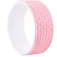 Інший аксесуар Колесо для йоги та фітнесу Springos Dharma YG0019 Pink/White: Виробник Springos
