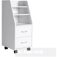 Шкаф для хранения SS15 FunDesk White: Производитель FUNDESK