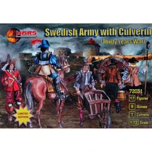 Набор фигурок Mars Figures Шведская армия (Тридцатилетняя война) (MS72031): Производитель Mars Figures