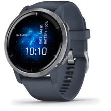 Смарт-часы Garmin Venu 2 Silver Stainless Steel Bezel with Granite Blue Case and Silicone Band (010-02430-00): Производитель Garmin