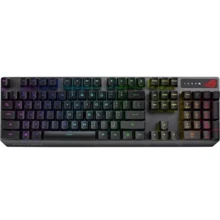 Клавиатура ASUS ROG Strix Scope RX Red Ru USB (90MP0240-BKRA00): Подключение проводное