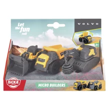 Игровой набор Dickie Toys Volvo Микростроители 2 вида (3722009): Производитель Dickie Toys