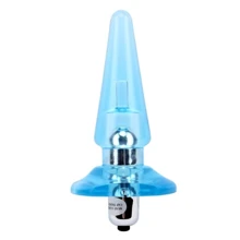 Анальный плаг с вибрацией NICOLE'S Vibra Plug - Blue, 291321: Для кого Унисекс