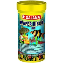Корм для всех видов цветных донных рыб Dajana Wafer Discs mix в чипсах 100 мл/40 г (DP061A (5354)): Вид корма Чипсы