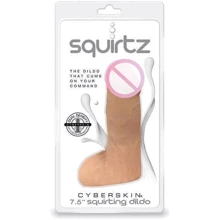 Фаллоимитатор Squirtz CyberSkin 7.5 15x5.1 см: Назначение Вагинальные