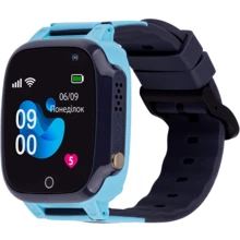 Смарт-часы AmiGo GO008 MILKY GPS WIFI Blue: Емкость батареи, мАч 400