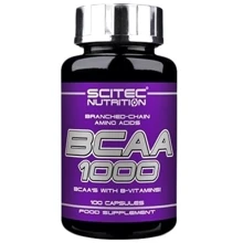 Аминокислота для спорта Scitec Nutrition BCAA 1000 100 caps: Вкус Без вкуса