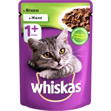 Влажный корм для котов Whiskas с ягненком в желе 100г (4770608253073): Тип Влажный корм