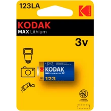 Kodak 16340 (CR-123A) bat(3B) Lithium 1шт MAX: undefined undefined