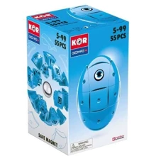Конструктор магнітний Geomag KOR Pantone Blue (PF.800.673.00): Кількість деталей, шт. 55