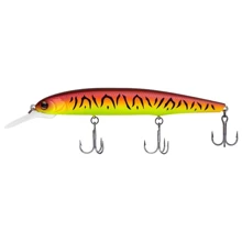 Воблер Imakatsu Super Dardo 115SP 115мм 15.0g #46 Matt Red Hot Tiger (1.2-2.0m): Плавучість Суспендери