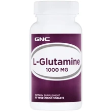 GNC L-Glutamine 1000 mg Глютамин 50 таблеток: Вид Неферментные