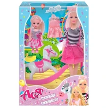 Лялька Mic Ася Happy Riding з аксесуарами (35104): Виробник Mic